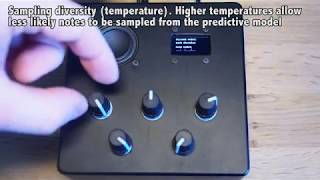 A Physical Intelligent Instrument using Recurrent Neural Networks