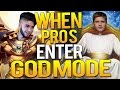 CS:GO - WHEN PRO PLAYERS ENTER GODMODE!(Crazy Vac shots, EPIC ACES)