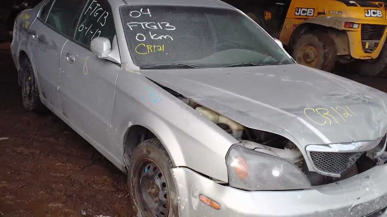 2004 Suzuki Verona Auto Parts Inventory Standard Auto Wreckers CR121