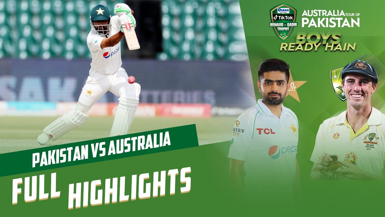 Full Highlights Pakistan vs Australia 3rd Test Day 5 PCB MM1T