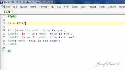 16 PHP colon if endif statements.flv
