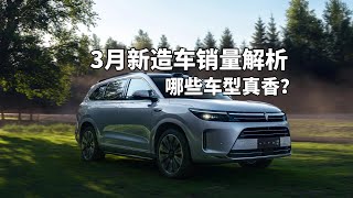 Analysis of the sales volume of new automakers in China's auto market in March | 3月中国车市新造车销量解析