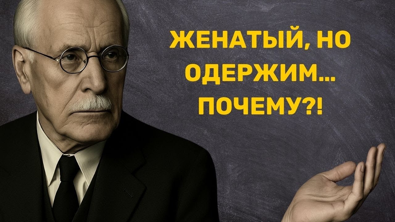 Женатый, но ОДЕРЖИМ вами… вот что происходит на самом деле 💘😶‍🌫️ –Карл Юнг