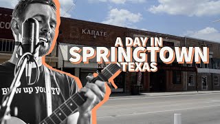 A road trip to Springtown, Texas (vlogging small Texas towns)