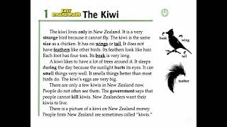Unit 1:  Lesson 1: The Kiwi (FACTS & Figures) #EERs