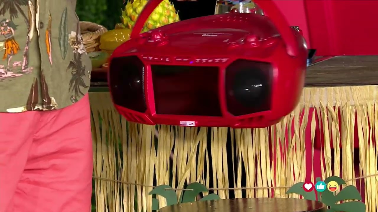 Altec Lansing 7" TV Streaming and Bluetooth Boombox with DVD, CD & Radio on QVC