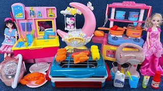 14 Minutes Satisfying with Unboxing Automatic Kitchen Appliance Playset ASMR | Review Toys