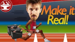 Can You Control a Person With Electricity? (Real Life QWOP)