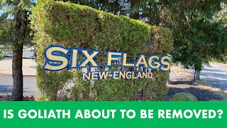 Rumors Is Six Flags New England About to Remove Goliath or Another Ride?