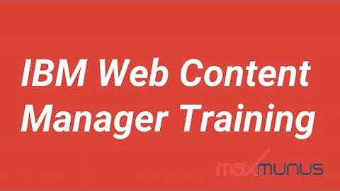 IBM Web Content Manager Training – IBM Web Content Manager Online Training – (Certification Tips)