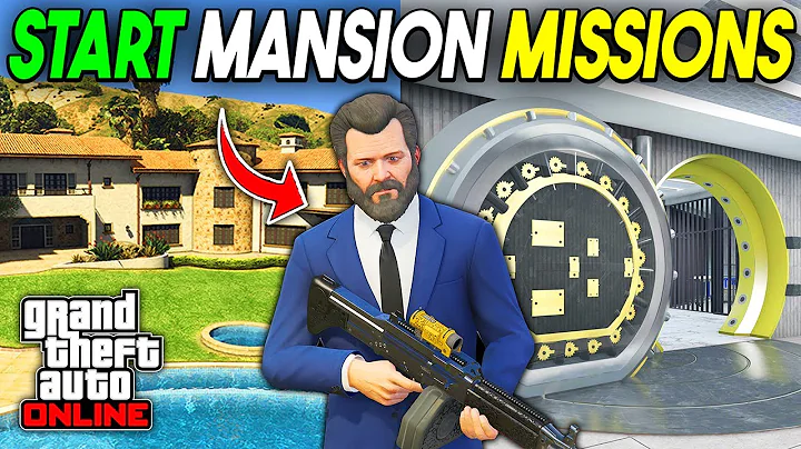How To Start The NEW Mansion Missions In GTA Online (GTA5 Michael DLC)