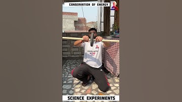 conservation of energy | work energy power class 9 #physics #experiment #shorts