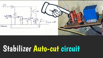 Stabilizer Auto cut circuit explained with diagram | स्टबिलाइजर की high cut सर्किट कैसे काम करती है?