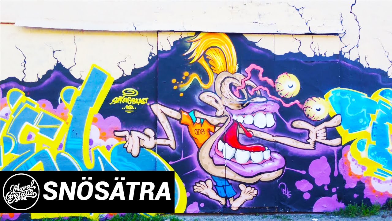 EXPLORING EUROPE'S BIGGEST GRAFFITI WALL OF FAME!