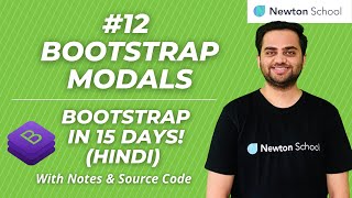 How to create responsive dialogs/modals in Bootstrap | Hindi | NEWTON SCHOOL