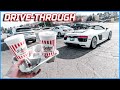 TAKING A STRAIGHT PIPED AUDI R8 TO THE DRIVE THROUGH