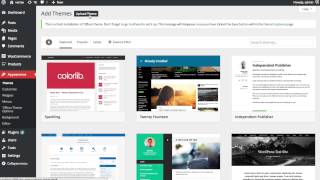 Installing Your Theme