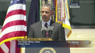 President Obama remarks at 2014 Fort Hood Memorial Service (C-SPAN)