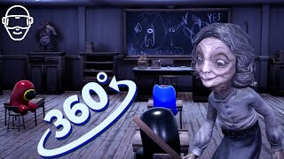 Escape the TEACHER in VR 360°  Little Nightmares 2 screenshot 1