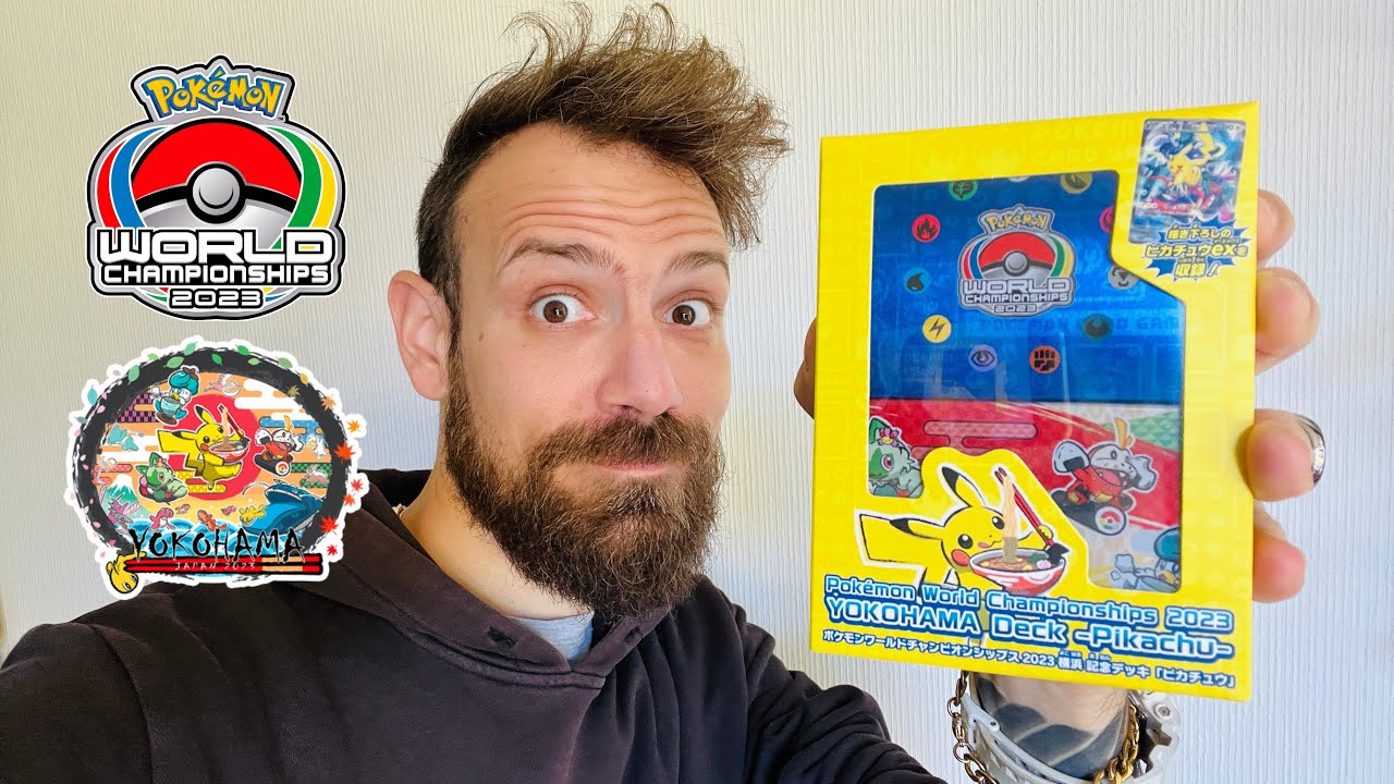 APRO IL DECK PIKACHU YOKOHAMA DEI MONDIALI POKÉMON 2023