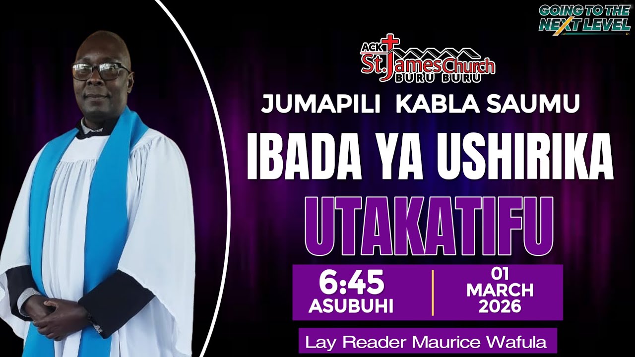 IBADA YA USHIRIKA UTAKATIFU | LR MAURICE WAFULA