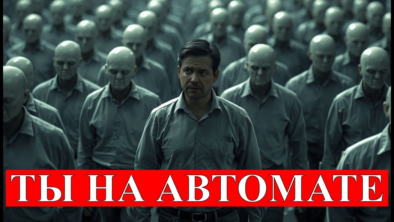 Ты живёшь на автомате… и даже не замечаешь этого