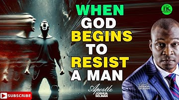 How People Unknowingly Become Enemies of God | Apostle Joshua Selman