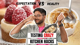 Busting *FAKE* Kitchen Hacks| Testing Crazy Baking Hacks | DO THEY EVEN WORK😩