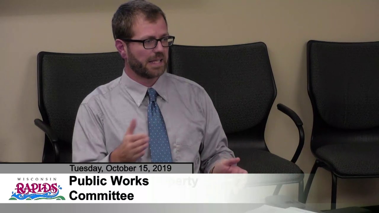 WR Public Works Committee Special Meeting 10 15 19 YouTube