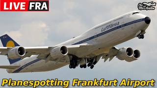 🔴LIVE Planespotting Frankfurt am Montagmittag 25 Betrieb🛫