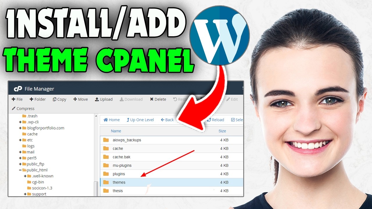How to add theme in wordpress from cpanel (2026) - YouTube