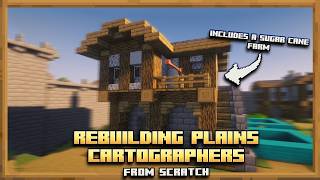 How to Build a Better Cartographers For Your Plains Village in Minecraft