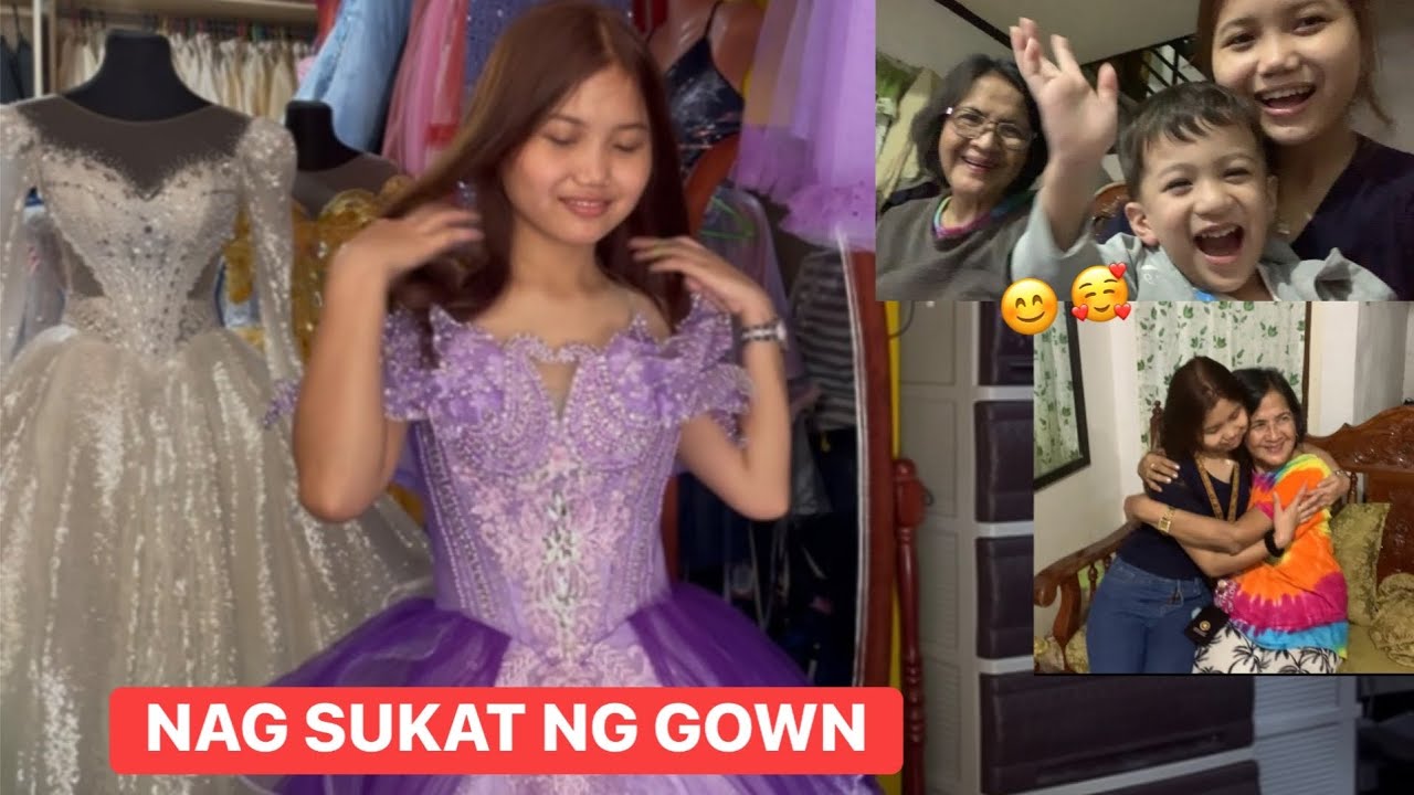 NAG SUKAT NG GOWN | UMUWI NA SA QUEZON 
