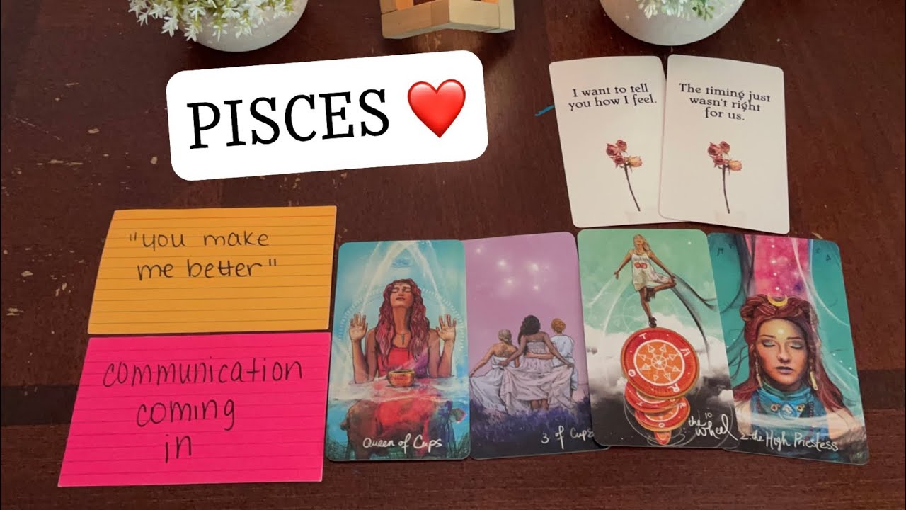 PISCES ❤️ YOUR PERSON- A lot of change coming in this connection!! Time to have a chat with them!