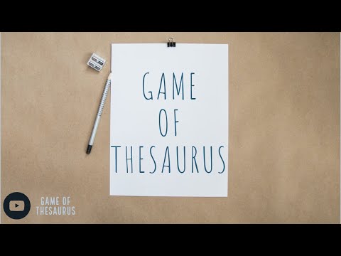 Game Of Thesaurus | The Power Of Words