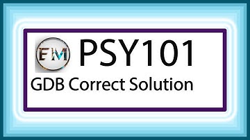 PSY101 GDB solution | EducationMania |  PSY101 GDB Complete Solution 2020