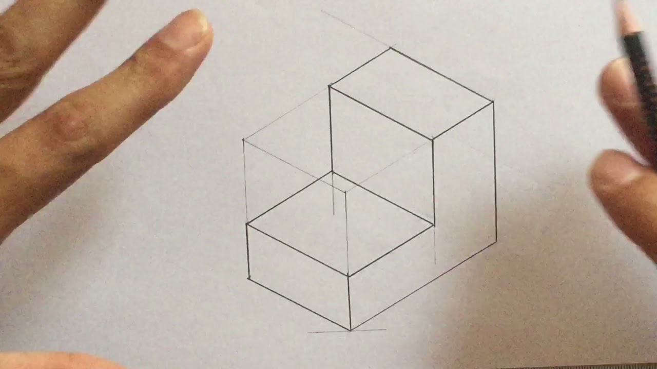 رسم المجسم ( المنظور ) 3D