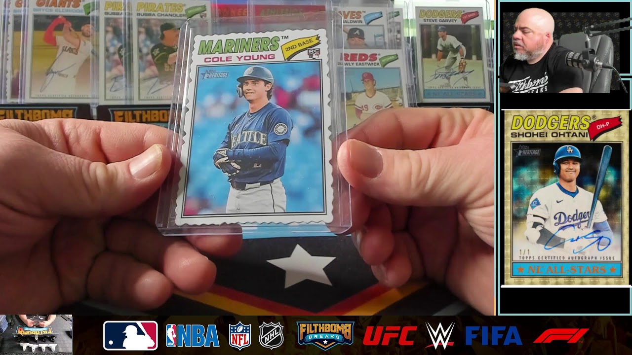 2026 Topps Heritage 6 Case Pick Your Player Break - 72 BOXES - A4444 PART 1