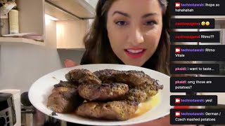 Cooking Persian Pan Kabob Beef Koobideh & Kartoffelbrei Creamy German Mashed Potatoes to Techno