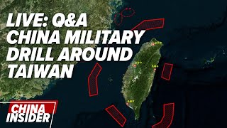 Live: Q&A and talking about China's latest move on Taiwan