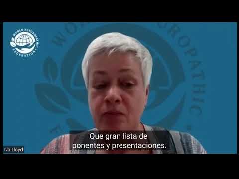 Bienvenida de la Presidenta de la Federación Mundial de Naturopatía, Iva Lloyd al V Encuentro Hispan