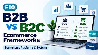 Details E10 | B2B vs B2C Ecommerce Frameworks | Ecommerce Platforms & Systems | Uplatz Update