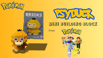 Psyduck Mini Building Blocks | Ma. Edullan
