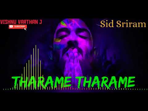 tharame-tharame---sid-sriram---tamil-hit-songs