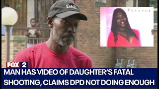 Father of murdered woman says he has video showing who the killer is