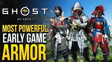 Ghost of Yotei - 5 of The BEST Early ARMORS You Don