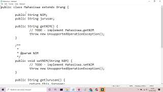 Asosiasi dalam Class Diagram dan contoh penerapan dalam Bahasa Java, Visual Paradigm dan onlinegdb