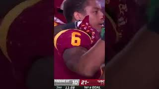 Well that's one way to stop USC 😂 😤  | #Shorts #USCTrojans #CalebWilliams #Fighton #Trojans