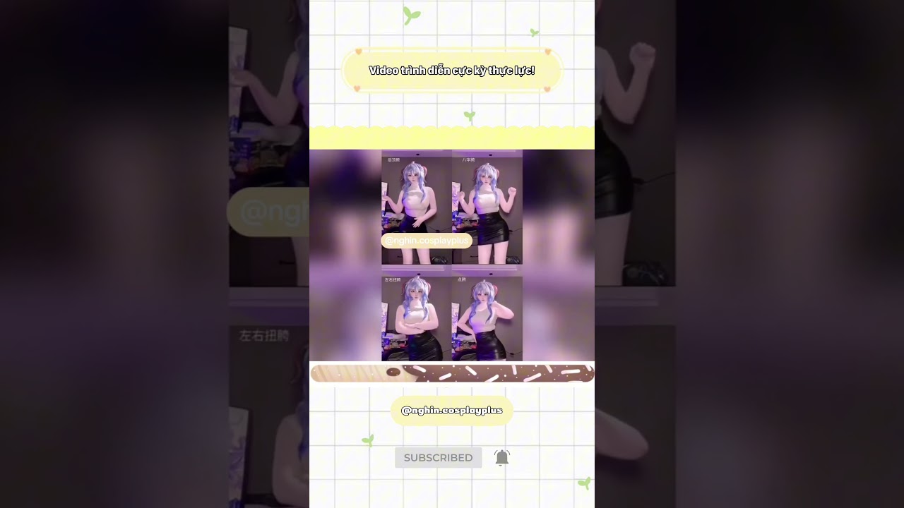Video trình diễn #cosplay #cosplayer #ganyu #genshinimpact #shorts