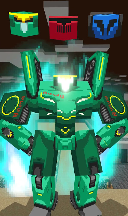 BATTLE ROBOT  TRANSFORMATION CHALLENGE #minecraft
